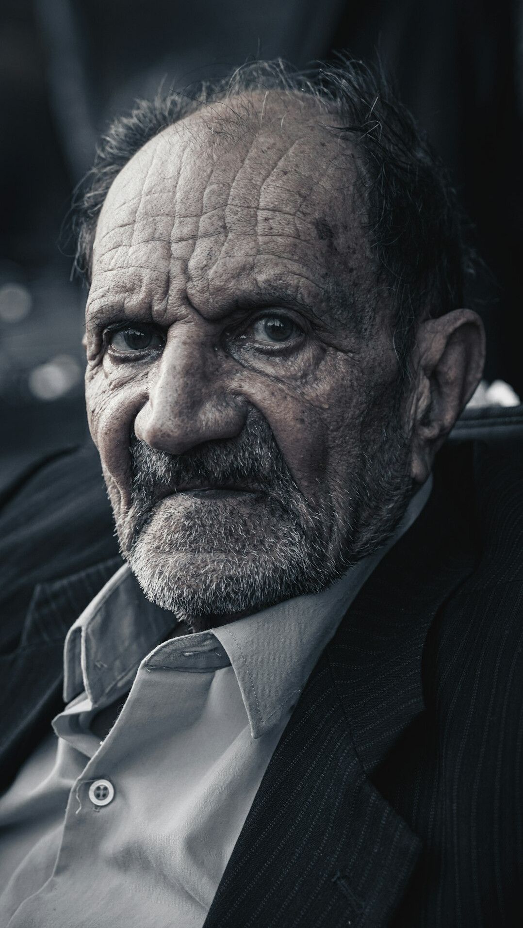 elderly man portrait