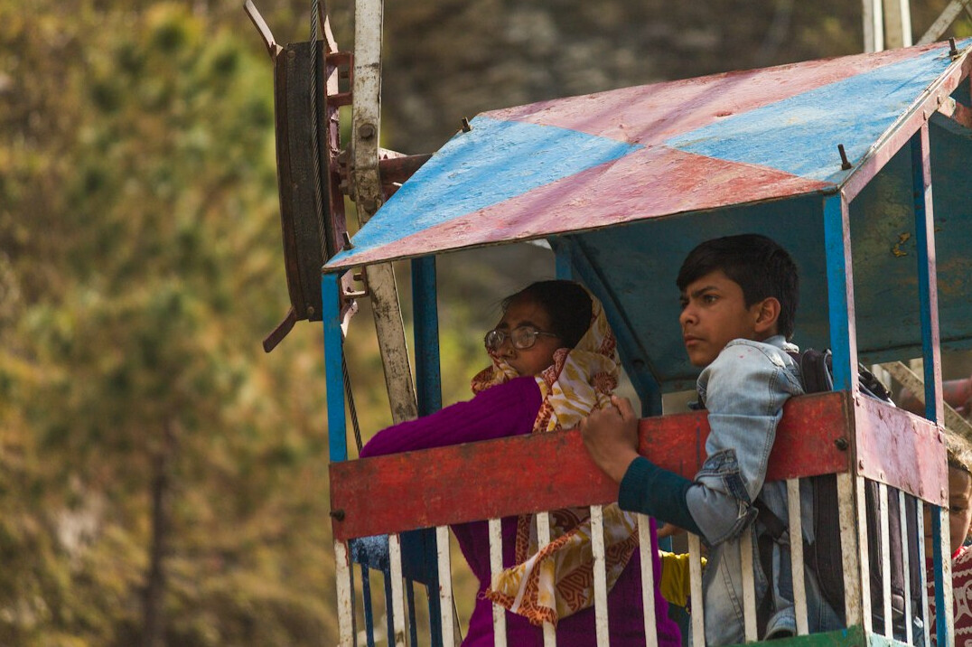 family in local community