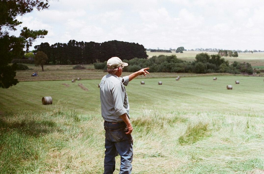 farmer in field
